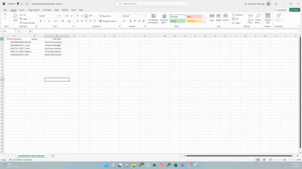 See animation of downloading to CSV.